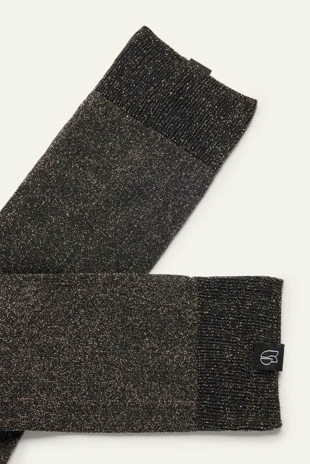 Women Small Accessories Baandsh Thin MidCalf Socks Sabrina Gold