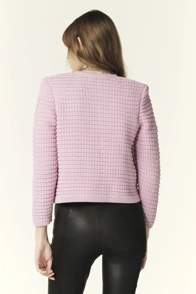 Women Sweaters and Cardigans Baandsh Decorative Knit Cardigan Gaspard Red