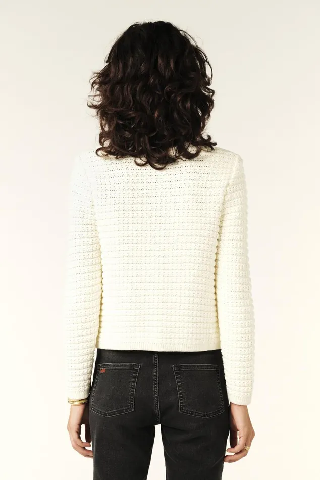 Women Sweaters and Cardigans Baandsh Decorative Knit Cardigan Gaspard Red