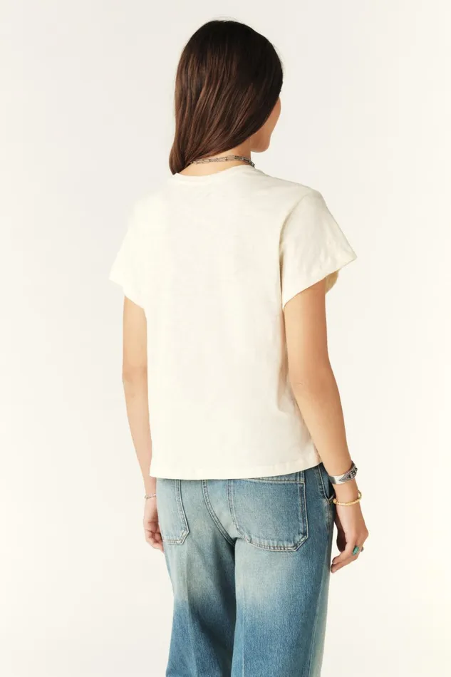 Women TShirts and Tank Tops Baandsh Vic TShirt OffWhite