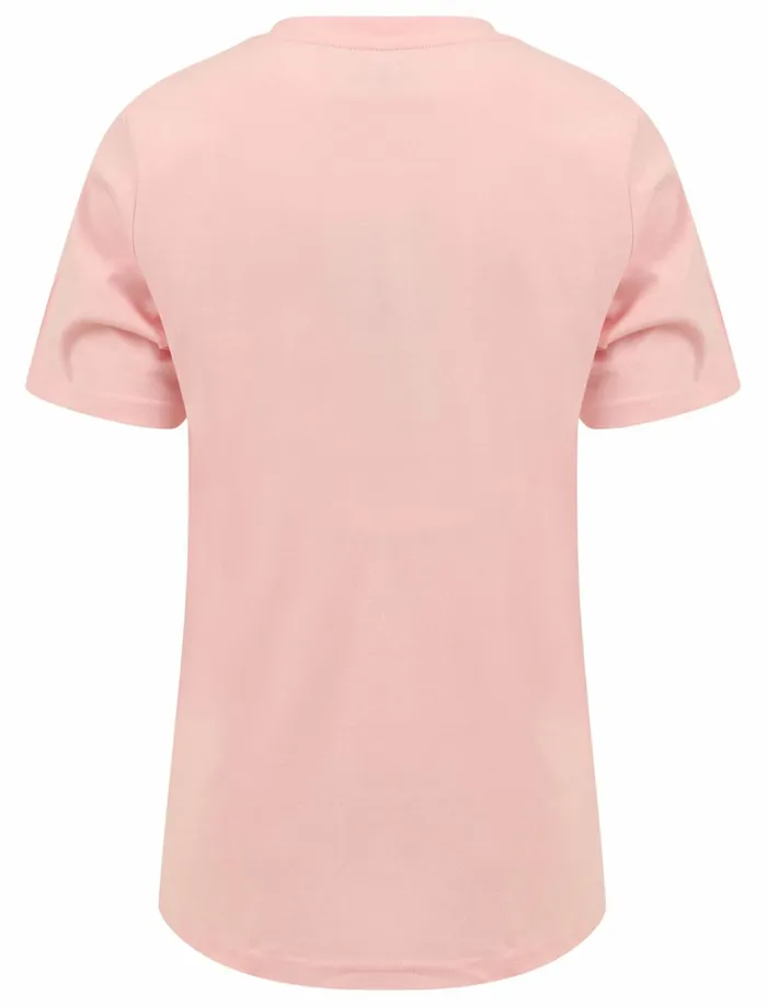 Women TShirts Tokyo Laundry Soller Palm Motif Cotton Jersey TShirt In Rose Shadow 8211 Tokyo Laundry Pink