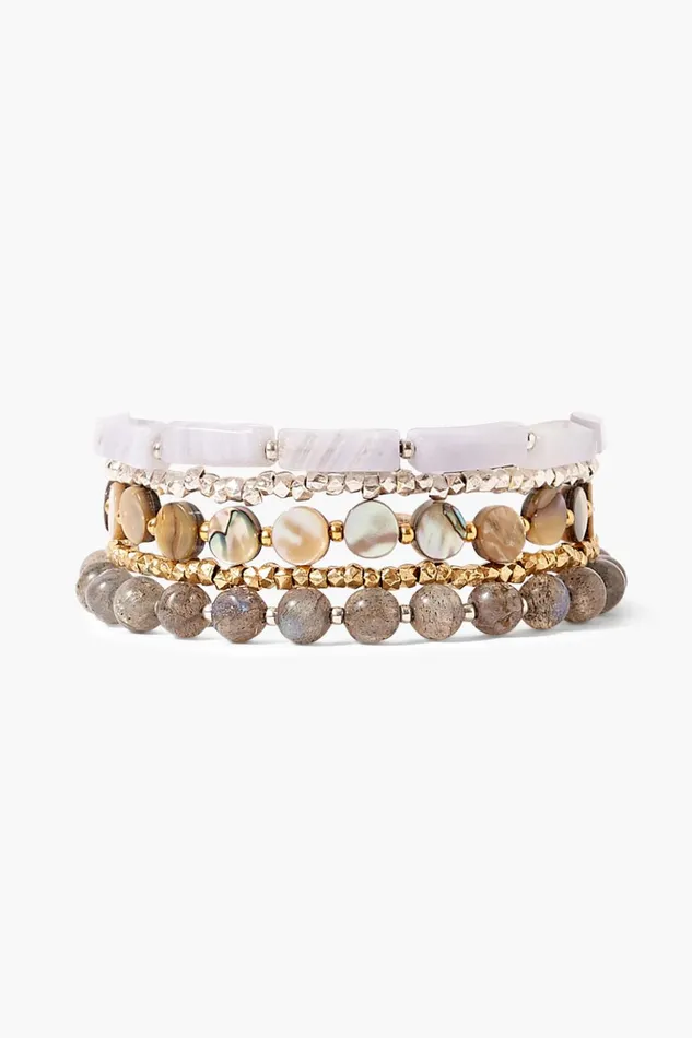 Women Taos Wrap Bracelet Blue Mix Chan Luu Bracelets