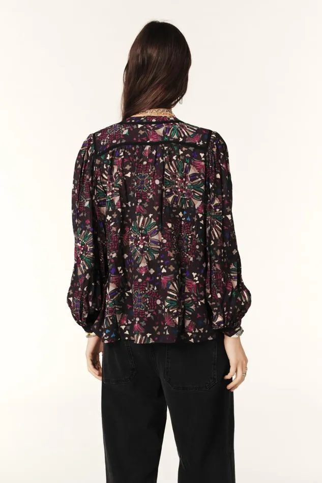 Women Tops and Shirts Baandsh LongSleeved Shirt Faizae Gray