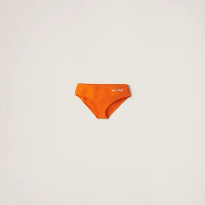 Women Underwear And Beachwear Miu Miu Swimsuit Orange