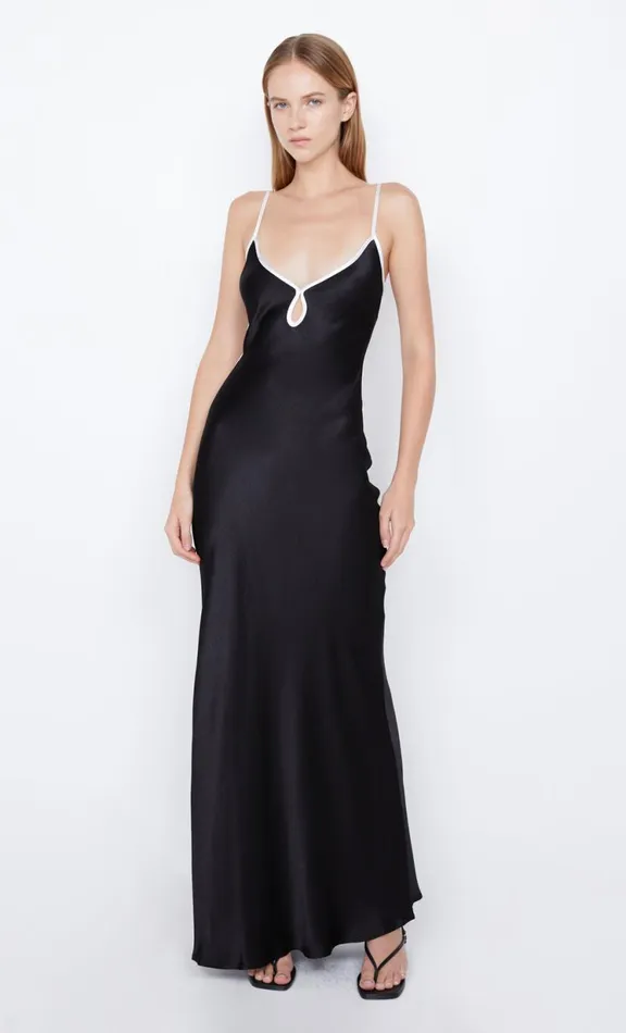 Women Wedding Guest Bec Bridge CEDAR CITY MAXI DRESS 8211 BLACKIVORY