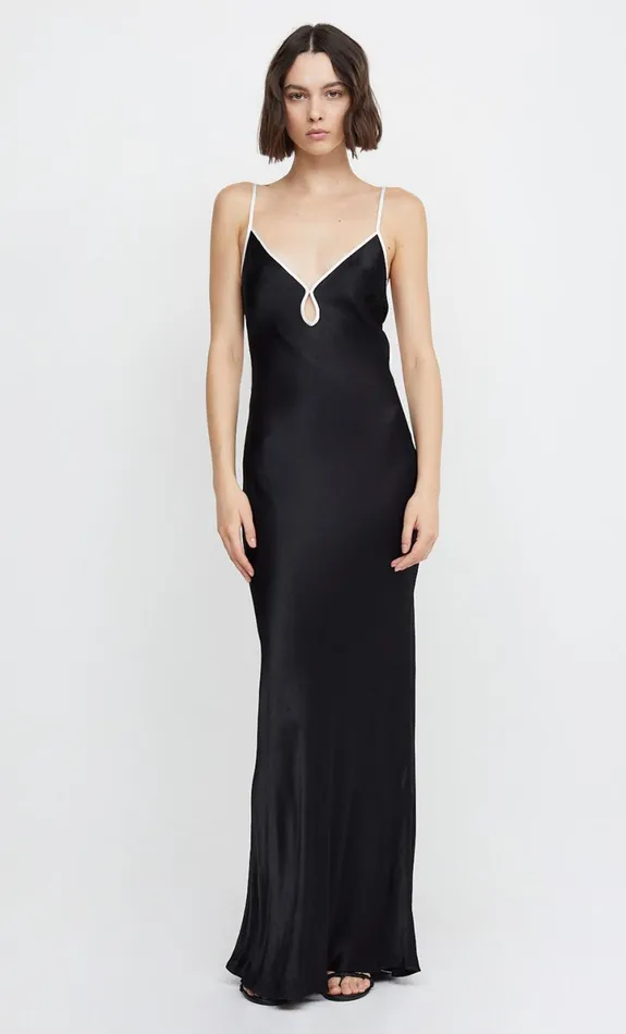 Women Wedding Guest Bec Bridge CEDAR CITY MAXI DRESS 8211 BLACKIVORY