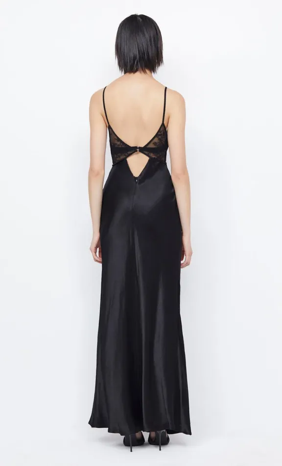 Women Wedding Guest Bec Bridge NORA LAYERED MAXI DRESS 8211 BLACK