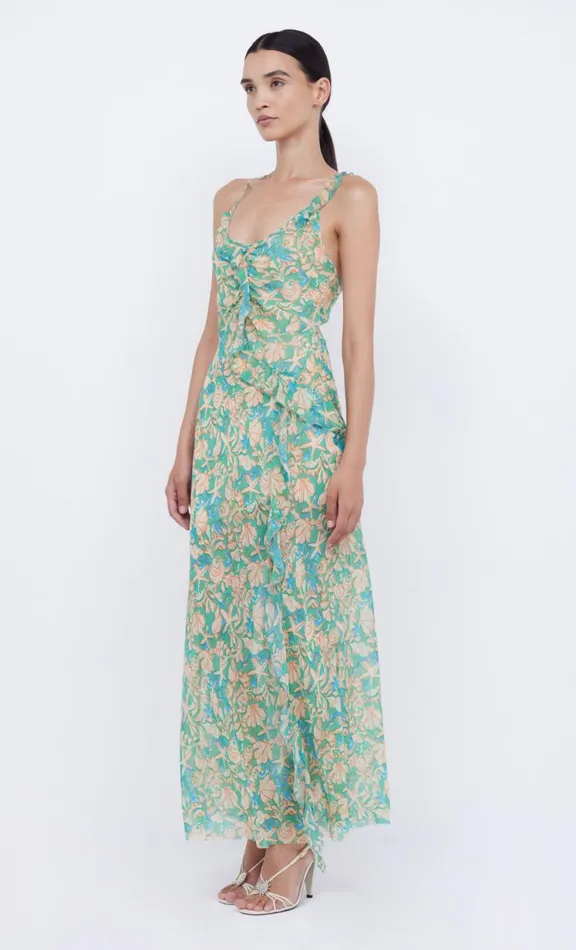 Women Wedding Guest Bec Bridge OASIS FRILL MAXI DRESS 8211 UNDER THE SEA