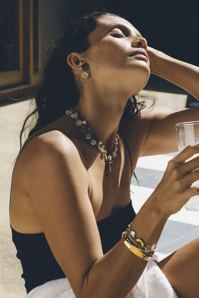 Women White Keshi Pearl Bracelet Chan Luu Bracelets