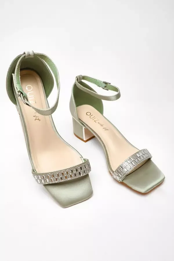 Women Wide Fit Sage Satin Diamante Low Block Heeled Sandals Quiz Clothing Wide Fit Women Wide Fit Sage Satin Diamante Low Block Heeled Sandals Quiz Clothing Wide Fit