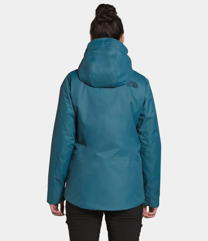 Womens Insulated and Down Jackets The North Face Clementine Triclimate Jacket Mallard Blueblue Wing Teal