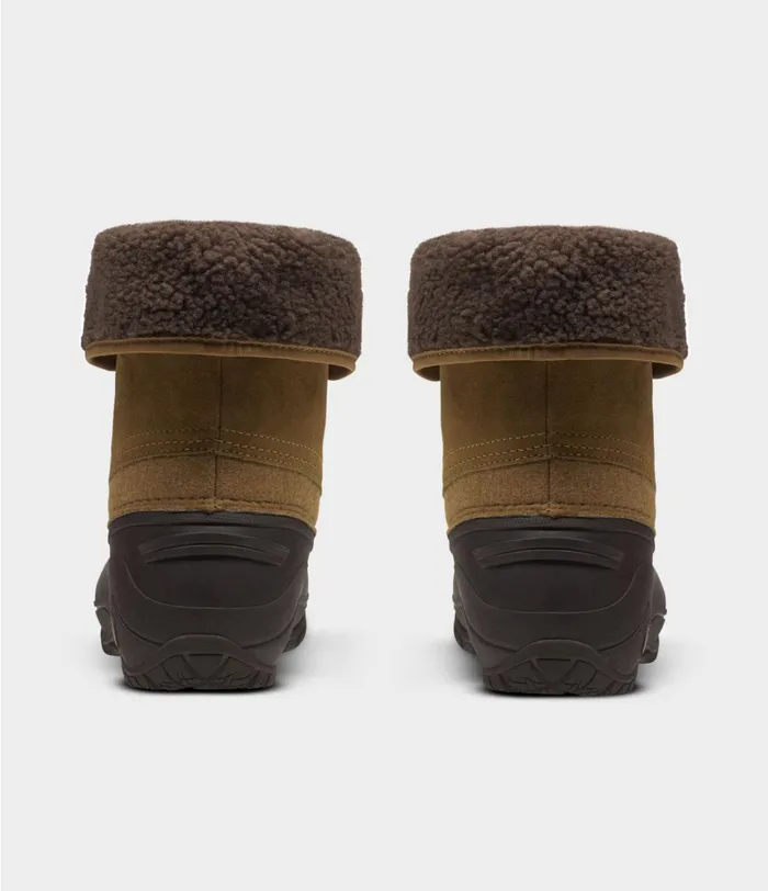 Womens Winter Boots The North Face Shellista II Rolldown Utility Browndemitasse Brown